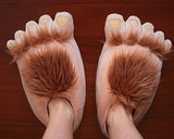 One Size Big Feet Home Slippers Winter Warm Slippers