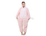 One Size One Piece Pig Pyjama - Pink