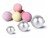 3 Pieces Aluminium Ball Shaped Molds for Baking