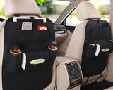 Multi-pocket Car Seat Organiser - Black