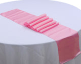 Satin Table Runner for Wedding Party Table Decoration 12 x 109 Inch