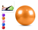 65cm Anti Burst Yoga Exercise Ball - Orange