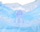 Flower Adjustable Baby Neck Float Swimming Ring - Blue