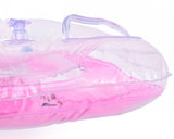 Flower Adjustable Baby Neck Float Swimming Ring - Pink