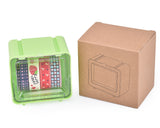 4 Pcs Retro Pattern Paper Washi Masking Tape with Storage Box