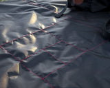 150 x 100CM Foldable Picnic Blanket - Black