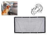 115 x 62cm Vehicle Pet Barrier with Hooks and Straps