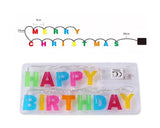 Party Decoration LED String Light with Happy Birthday Letters
