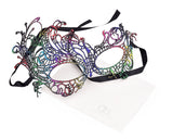 Colorful Halloween Masquerade Party Fancy Dress Sexy Lace Eye Mask - Butterfly