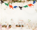 Dinosaur Flag Kids Birthday Bunting Banner for Party Decoration
