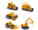 Construction Vehicles Alloy Toy Trunk Model Set of 5