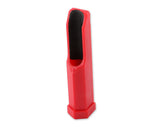 Billiard / Pool Cue Tip Shaper Plastic Trimmer File - Red