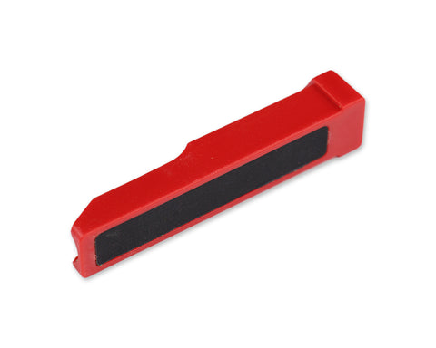 Billiard / Pool Cue Tip Shaper Plastic Trimmer File - Red