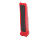 Billiard / Pool Cue Tip Shaper Plastic Trimmer File - Red