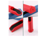 Billiard / Pool Cue Tip Shaper Plastic Trimmer File - Red