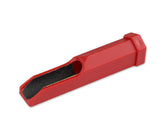 Billiard / Pool Cue Tip Shaper Plastic Trimmer File - Red