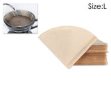 Paper Coffee Filter V Shaped 100 Sheets Coffee Strainer Paper