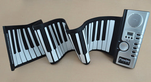 61 Keys MIDI Digital Roll-Up Soft Keyboard Piano