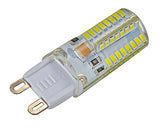 6 Pcs 3W G9 64-LED Energy Saving Crystal Capsule Light Bulb - White