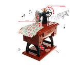 Classic Sewing Machine Mechanical Music Box