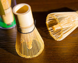 Bamboo Whisk and Hooked Bamboo Scoop