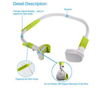 Flexible Adjustable Gooseneck Cellphone Clip Mount w/ LED Lamp - Green