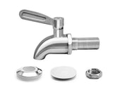 Stainless Steel Beverage Dispenser Replacement Spigot Fits 16 mm Opening
