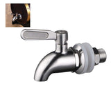 Stainless Steel Beverage Dispenser Replacement Spigot Fits 16 mm Opening