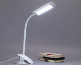 7W 3 Level Adjustable Brightness Touch Sensor LED Desk Lamp with Clip