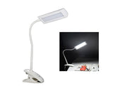 7W 3 Level Adjustable Brightness Touch Sensor LED Desk Lamp with Clip