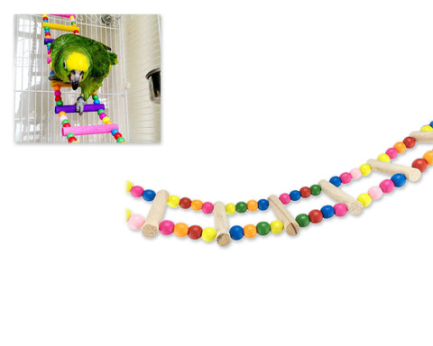 Bird Ladder Toy 27.6 Inch Parrot Sewing Bridge