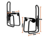 Bike Water Bottle Cages Set of 2 (One For Handlebar)