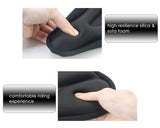 Bike Seat Cushion Comfortable Gel Padded Bicycle Saddle Cover - Black