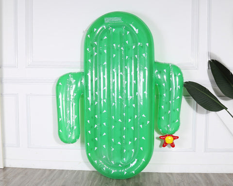 Inflatable Pool Float Giant Cactus Pool Float Lounger