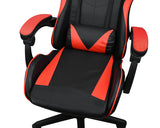 Gaming Chair Office Chair with Headrest and Lumbar Pillow - Red