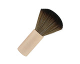 Neck Duster for Hair Cutting Soft Barber Neck Brush with Wooden Handle