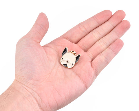 5 Pieces Cartoon Enamel Brooch for Clothes - Animal Series