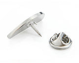 5 Pieces Metal Lapel Pin Badge - Shiny Series