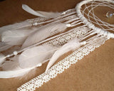 400 Pieces Decorative Feathers for Craft, Party - White