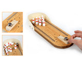 Mini Bowling Game Wooden Desktop Bowling set Bowling Toys