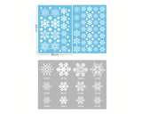 Christmas Window Stickers 6 Pieces Window Clings Decorations