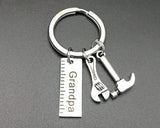 Stainless Steel Keychain Hand Tools Key Chain with Gift Box