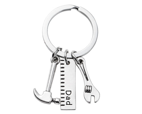 Stainless Steel Keychain Hand Tools Key Chain with Gift Box