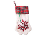 Christmas Stocking 18 Inch Plaid Christmas Stockings