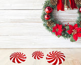 Floor Stickers 12 Pieces Floor Decals with 3 Sizes for Christmas Party Decor