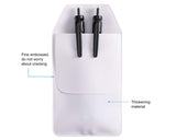 3 Color of Shirt Pocket Protectors PVC Made Set of 12