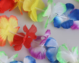 Hawaiian Flower Lei Garland 6 Meters 4 Pieces Luau Party Decorations