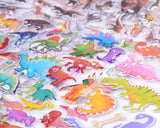 Dinosaur Stickers for Kids 50 Pieces 3D Puffy Stickers