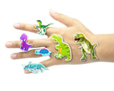 Dinosaur Stickers for Kids 50 Pieces 3D Puffy Stickers