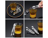 Sugar Tongs 12 Pieces 4.3 Inches Stainless Steel Ice Tongs